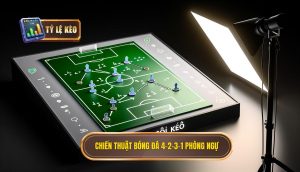 Chiến thuật bóng đá 4-2-3-1 phòng ngự