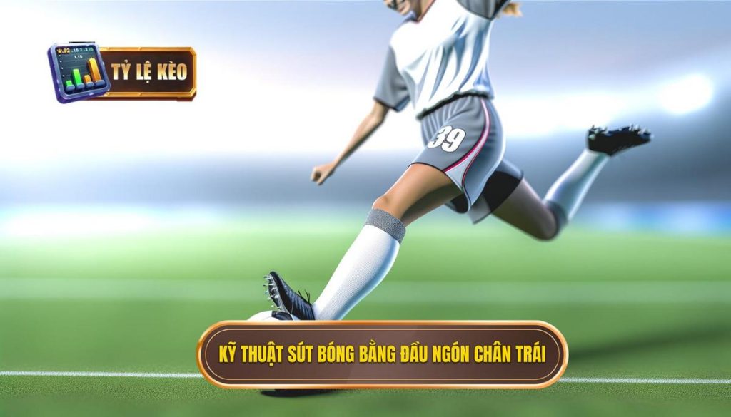 Kỹ thuật sút bóng bằng đầu ngón chân trái