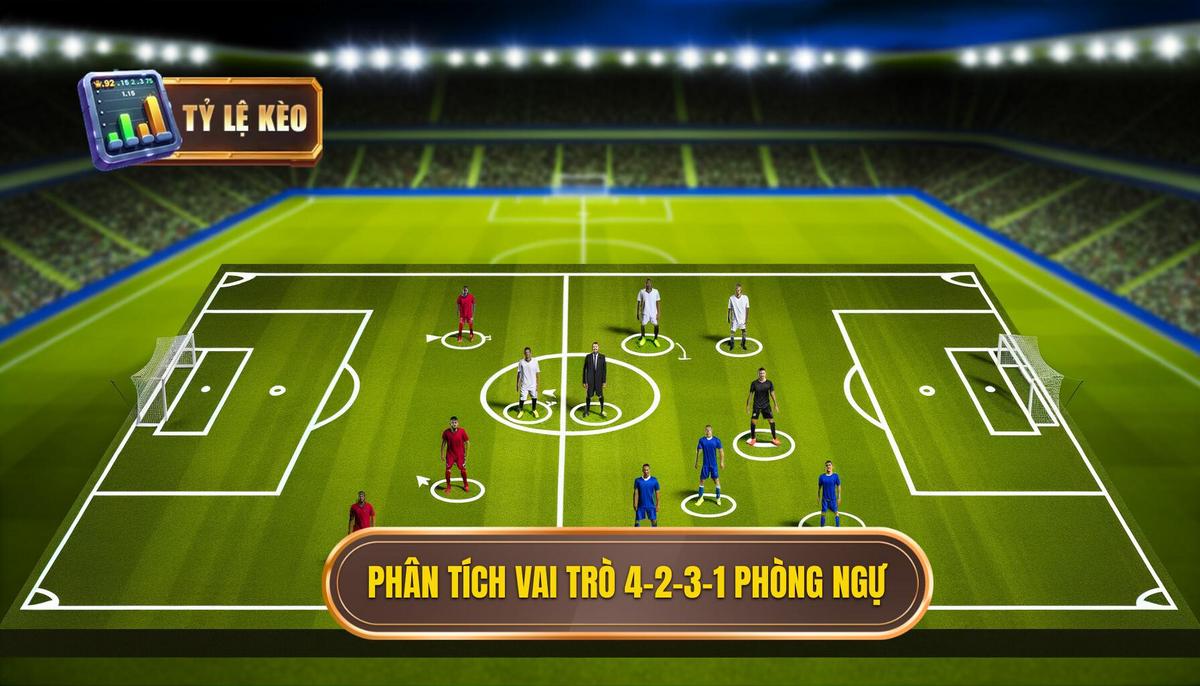 Phần 2_ Phân Tích Chuyên Sâu Vai Trò Từng Vị Trí Trong 4-2-3-1 Phòng Ngự