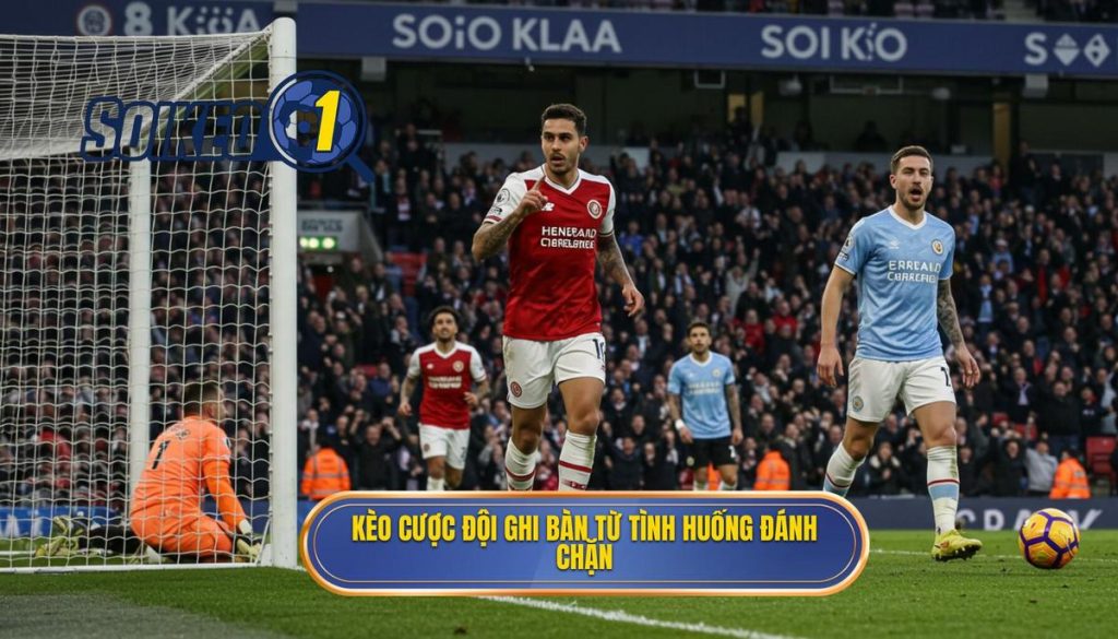 Kèo cược đội ghi bàn từ tình huống đánh chặn