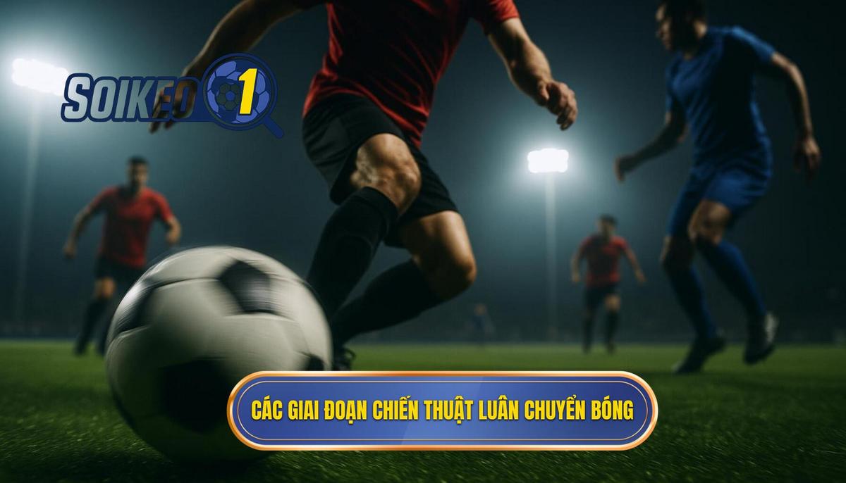 Các Giai Đoạn Triển Khai Chiến Thuật Luân Chuyển Bóng Nhanh