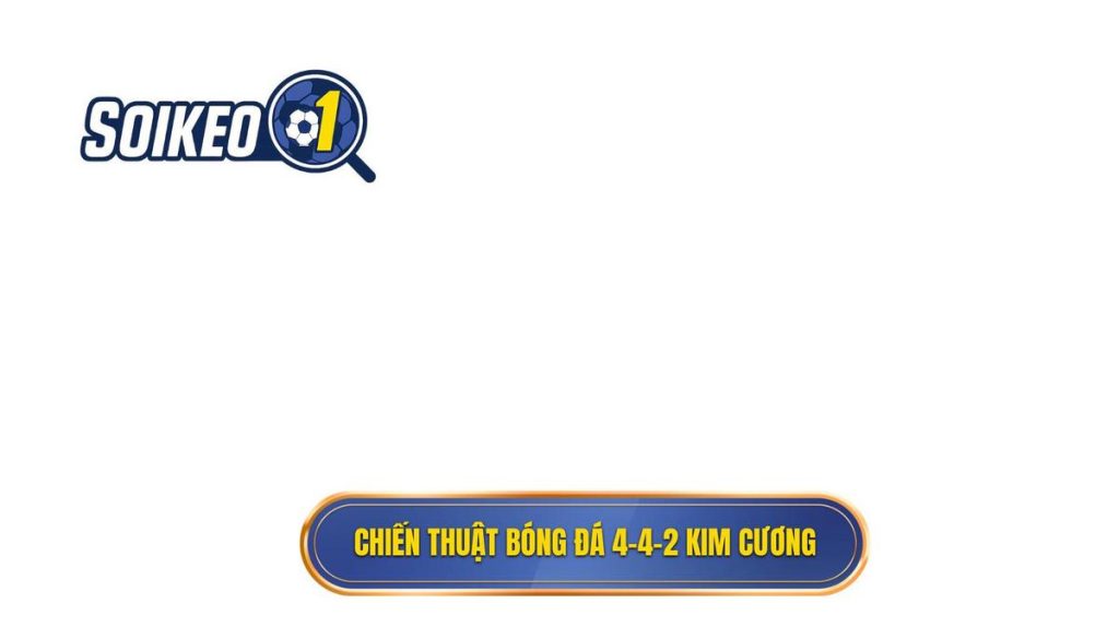 Chiến thuật bóng đá 4-4-2 kim cương