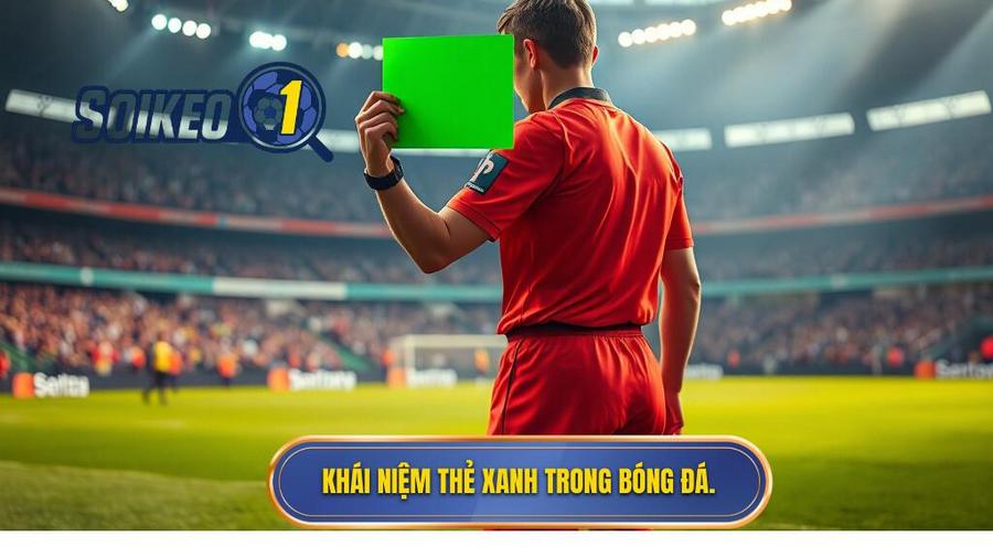 1. Khái niệm thẻ xanh trong bóng đá.
