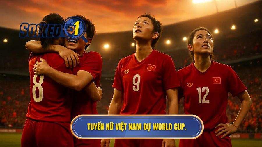 1. Tuyển nữ Việt Nam dự World Cup.