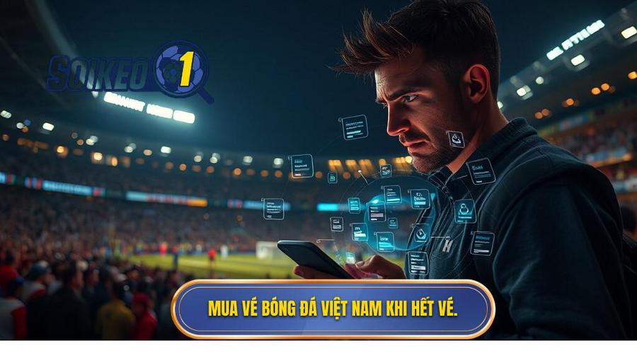 3. Mua vé bóng đá Việt Nam khi hết vé.