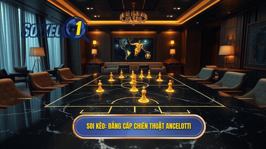 Chiến thuật Carlo Ancelotti: Nghệ thuật của sự linh hoạt và tư duy quản trị đỉnh cao